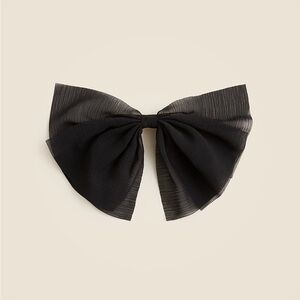 J.Crew Sheer bow hair clip CN690